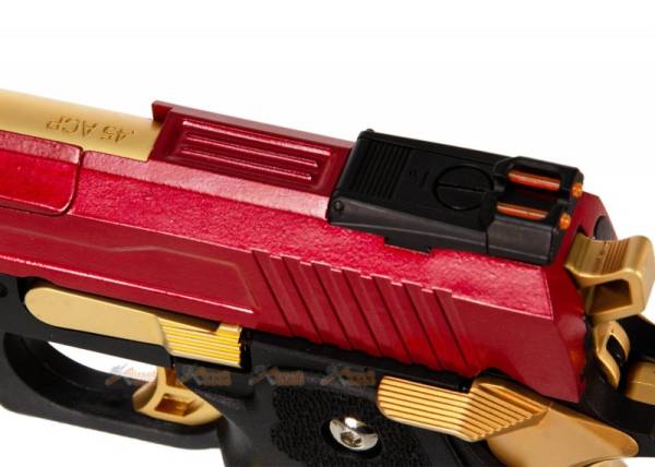 Armorer Works HX1004 Hi-Speed HI-Capa 5.1 GBB Pistol (Red) - Image 9