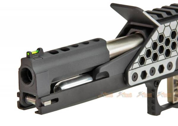 Armorer Works 6 Inch HX2202 HI-Capa 5.1 GBB Pistol with Scope Mount (Black) - Image 7