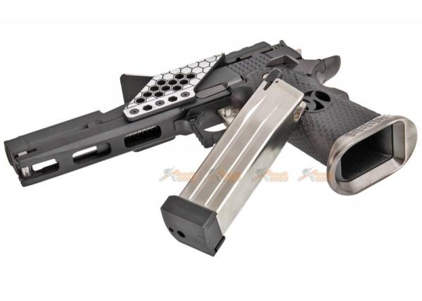 Armorer Works 6 Inch HX2202 HI-Capa 5.1 GBB Pistol with Scope Mount (Black) - Image 3