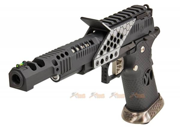 AW Custom HX2402 .38 Supercomp Race GBB Pistol (Black) - Image 8