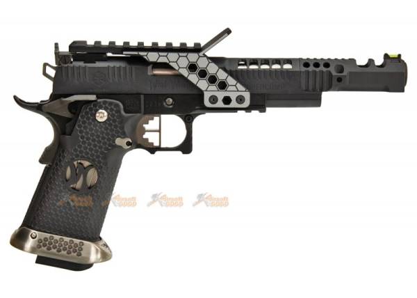 AW Custom HX2402 .38 Supercomp Race GBB Pistol (Black) - Image 5