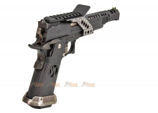 AW Custom HX2402 .38 Supercomp Race GBB Pistol (Black) - Image 2