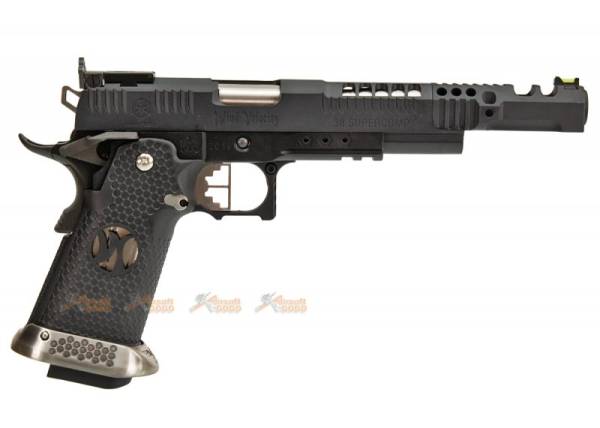 AW Custom HX2402 .38 Supercomp Race GBB Pistol (Black) - Image 6