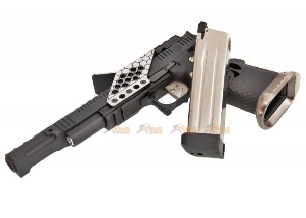 AW Custom HX2402 .38 Supercomp Race GBB Pistol (Black) - Image 3