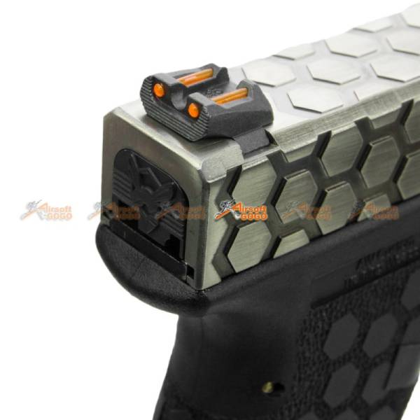 Armorer Works Hex Cut Signature G17 GBB Pistol (2-Tone) - Image 3