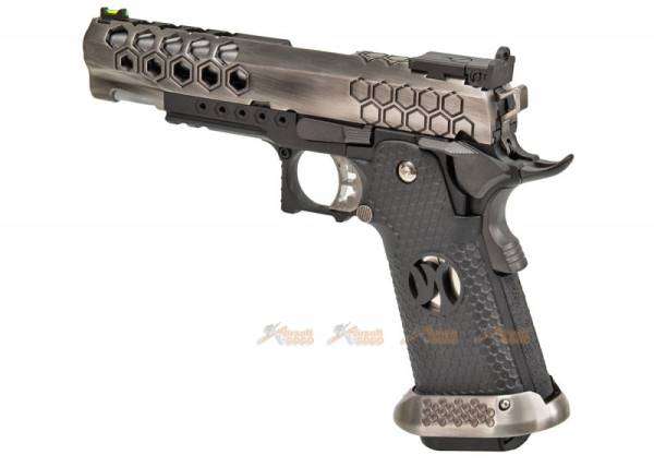 Armorer Works HX2501 Hi-Capa 5.1 GBB Pistol (2-Tone, Hex Cut Slide) - Image 2