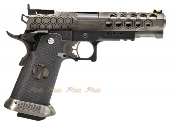 Armorer Works HX2501 Hi-Capa 5.1 GBB Pistol (2-Tone, Hex Cut Slide) - Image 3