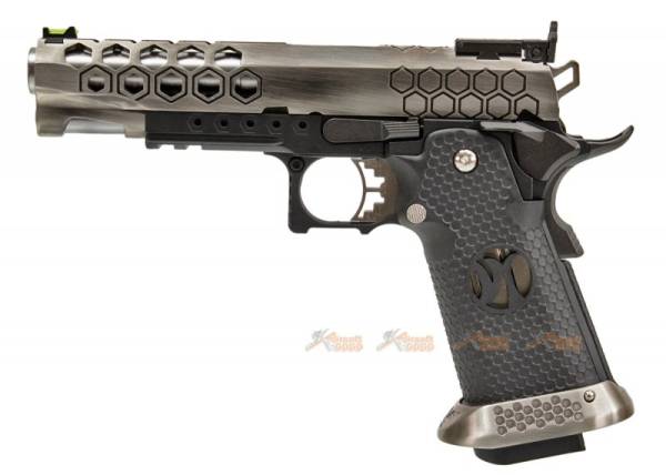 Armorer Works HX2501 Hi-Capa 5.1 GBB Pistol (2-Tone, Hex Cut Slide) - Image 5