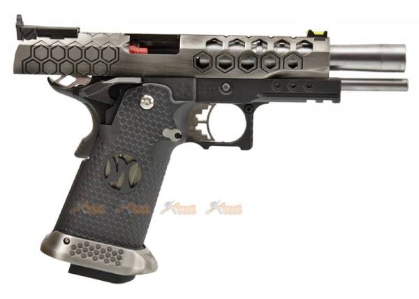 Armorer Works HX2501 Hi-Capa 5.1 GBB Pistol (2-Tone, Hex Cut Slide) - Image 8