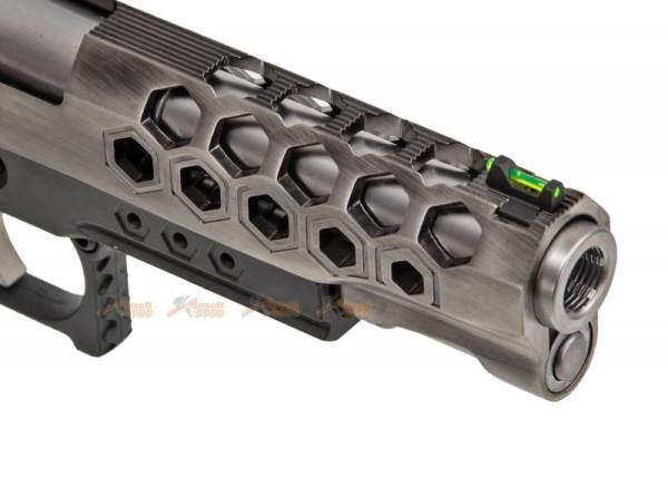 Armorer Works HX2501 Hi-Capa 5.1 GBB Pistol (2-Tone, Hex Cut Slide) - Image 7