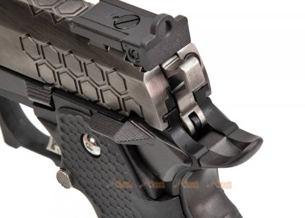 Armorer Works HX2501 Hi-Capa 5.1 GBB Pistol (2-Tone, Hex Cut Slide) - Image 6