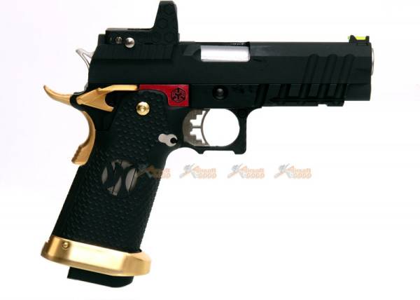 Armorer Works HX2601 Hi-Capa 4.3 GBB Pistol  (Black) - Image 4