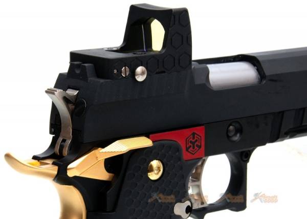 Armorer Works HX2601 Hi-Capa 4.3 GBB Pistol  (Black) - Image 3