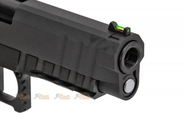 AW Custom HX2602 HI-Capa 4.3 GBB Pistol with Red Dot (Black) - Image 5