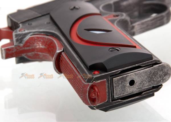 Armorer Works Custom Deadpool 1911 Gas Blowback Pistol GBB (Full Metal - Deadpool Grip) - Image 6