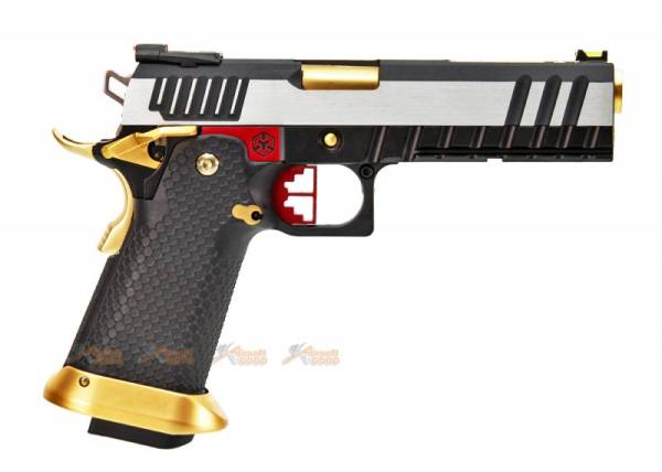 AW Custom HX2031 Hi-CAPA Gas Blowback Airsoft Pistol (Semi, Full-Auto Capable) - Image 3
