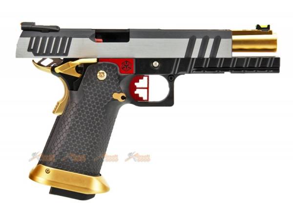 AW Custom HX2031 Hi-CAPA Gas Blowback Airsoft Pistol (Semi, Full-Auto Capable) - Image 4