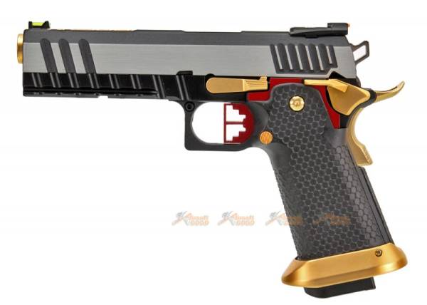 AW Custom HX2031 Hi-CAPA Gas Blowback Airsoft Pistol (Semi, Full-Auto Capable) - Image 5