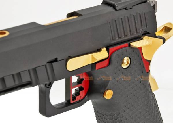 AW Custom HX2032 Hi-CAPA Gas Blowback Airsoft Pistol (Semi, Full-Auto Capable) - Image 8