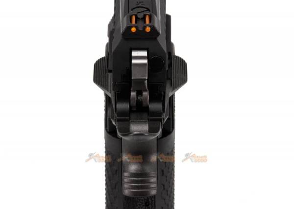 AW Custom HX2033 Hi-CAPA Gas Blowback Airsoft Pistol (Semi, Full-Auto Capable) - Black - Image 2
