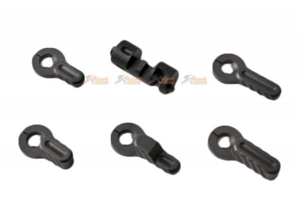 PTS BAD-ASS Ambidextrous Safety Selector for PTS Mega Arms MKM AR15 / WA / G&P GBB - Black - Image 2