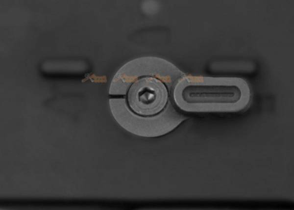 PTS BAD-ASS Ambidextrous Safety Selector for KWA/ KSC LM4 GBBR - Black - Image 2