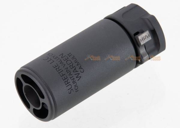 5KU 14mm CCW Spitfire Tracer Blast Diffuser With 4P Flash Hider -Black - Image 2