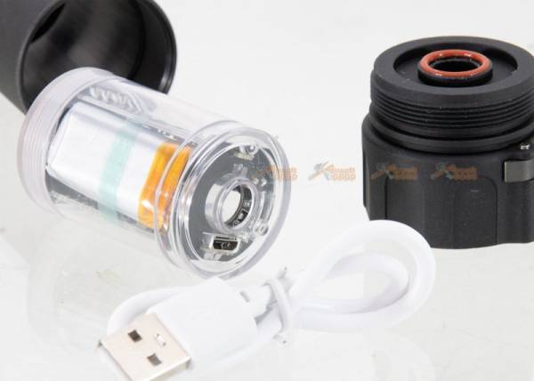 5KU 14mm CCW Spitfire Tracer Blast Diffuser With 4P Flash Hider -Black - Image 5