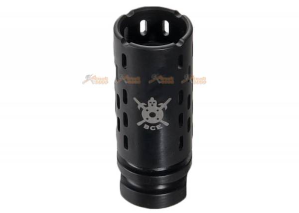 PTS Battle Comp BCE 1.5 Airsoft Flash Hider 14mm CCW -Black