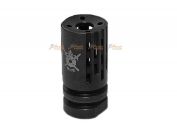 PTS Battle Comp 2.0 SCV Black Oxide Airsoft Flash Hider 14mm CW -Black - Image 2