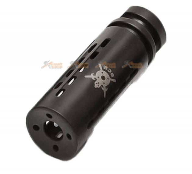 PTS Battle Comp BABC Airsoft Flash Hider 14mm CCW -Black
