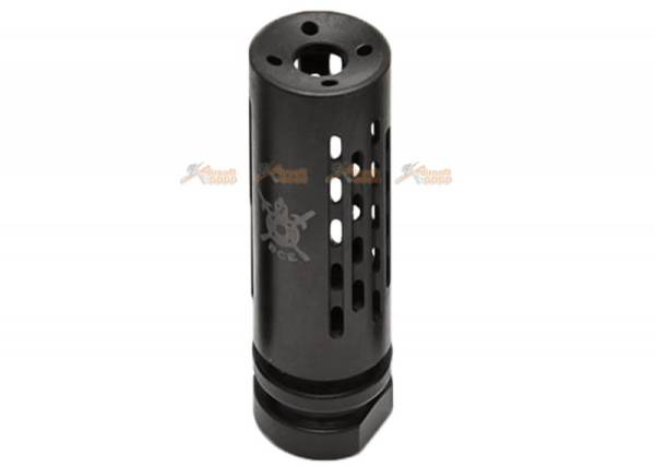 PTS Battle Comp BABC Airsoft Flash Hider 14mm CCW -Black - Image 2