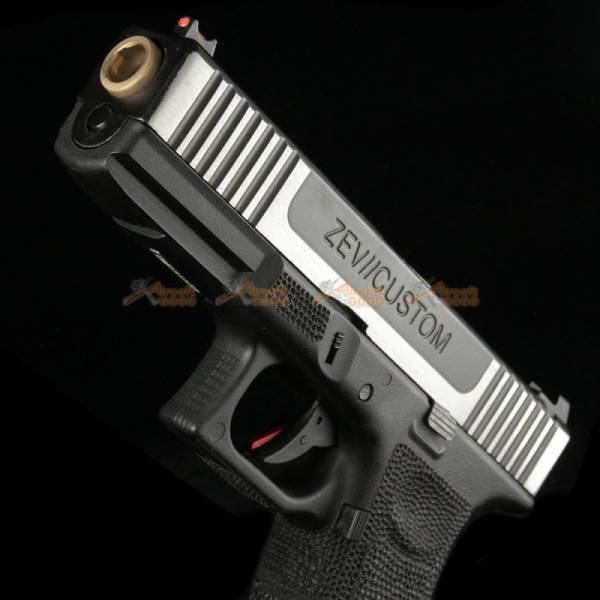 BELL 1/1 scale high performance assembled G17 Airsoft GBB - NO.749L (Silver) - Image 3
