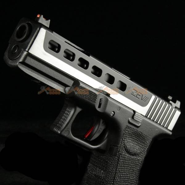 BELL 1/1 scale high performance assembled G17 Airsoft GBB - NO.750L (Silver) - Image 5