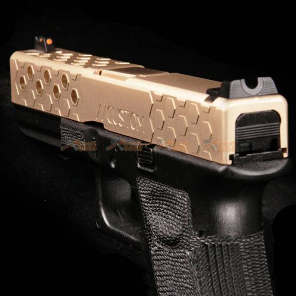 BELL 1/1 scale high performance assembled G17 Airsoft GBB - NO.759 (DE / BK) - Image 5