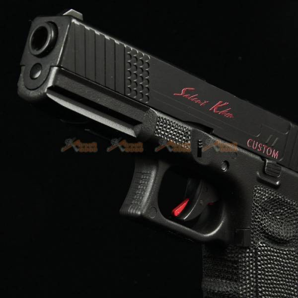 BELL 1/1 scale high performance assembled G17 Airsoft GBB - NO.760 (Black) - Image 8