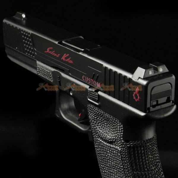 BELL 1/1 scale high performance assembled G17 Airsoft GBB - NO.760 (Black) - Image 7