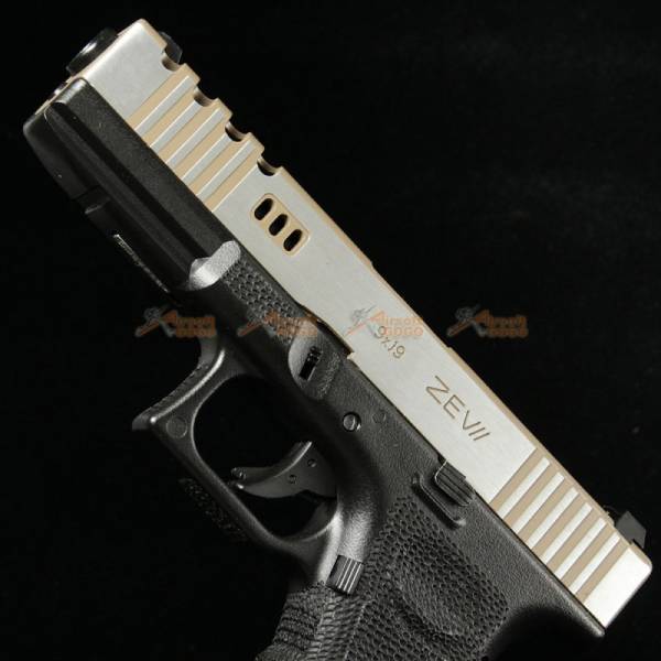 BELL 1/1 scale high performance assembled G17 Airsoft GBB - NO.758L (DE / Black) - Image 5