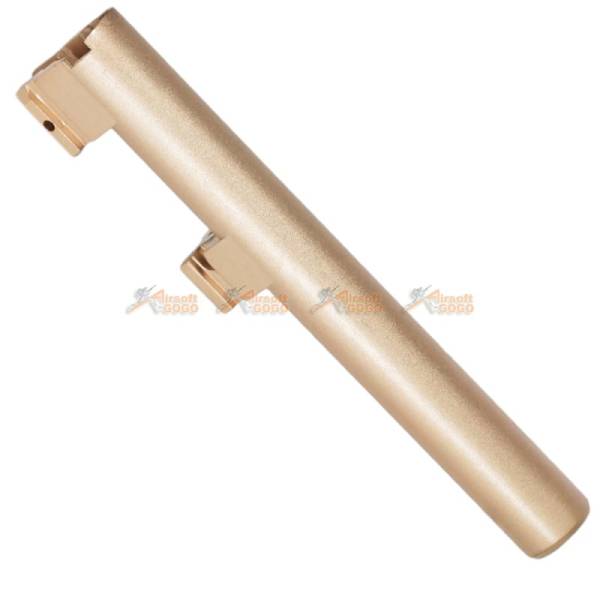 Bell Metal 123mm Outer Barrel for Bell M9 Series GBB (Gold) - Image 2