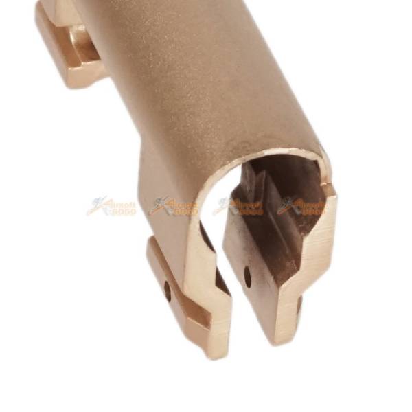 Bell Metal 123mm Outer Barrel for Bell M9 Series GBB (Gold) - Image 4