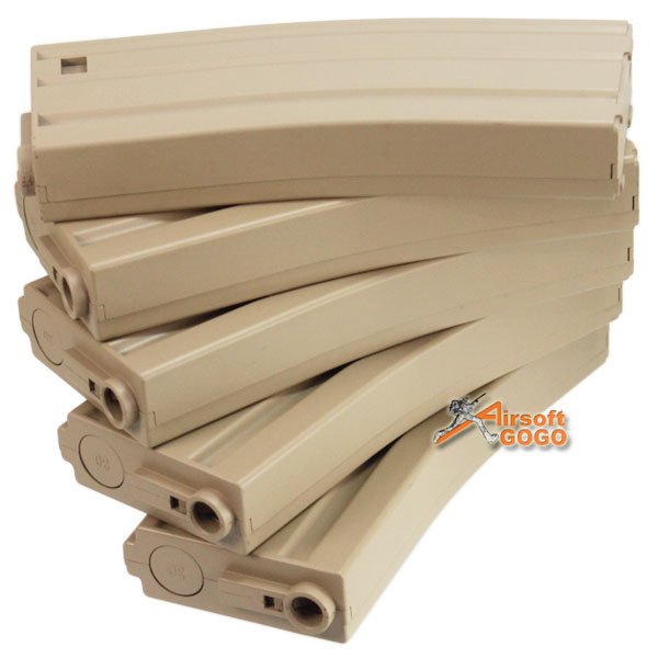 Beta-Project 30rds M4 AEG Magazine DE ( 1 Box contains 5 pcs )