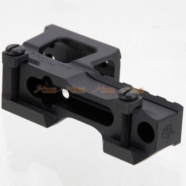 AGG High Rise Mount for T1/T2 Airsoft Red Dot Optics (Black) - Image 2