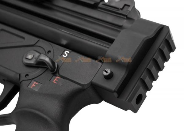 Bow Master Picatinny Rail M1913 20mm Stock Adapter for UMAREX / VFC MP5A5 GBB & Marui MP5A5 Next Gen AEG -Black - Image 6