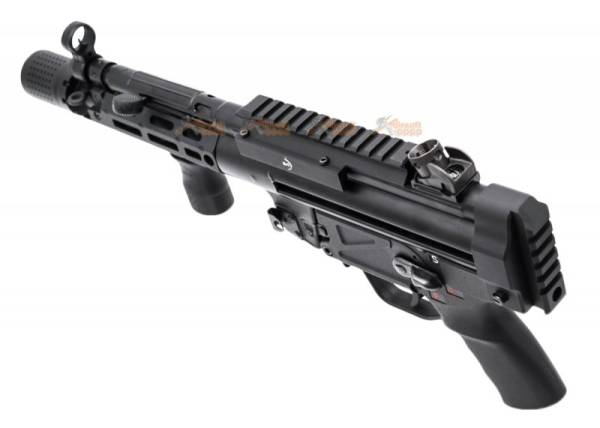 Bow Master Picatinny Rail M1913 20mm Stock Adapter for UMAREX / VFC MP5A5 GBB & Marui MP5A5 Next Gen AEG -Black - Image 7
