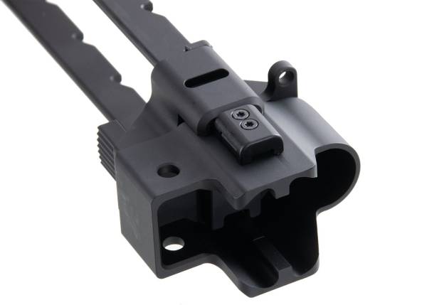 Bow Master GMF 5-Position Buttstock for VFC MP5 GBBR Airsoft Series / Tokyo Marui MP5A5 NGRS AEG (CNC, B style) - Image 2