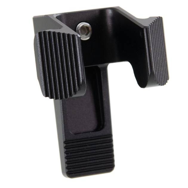 Bow Master Extended Mag Release for VFC MP5 & G3 GBB / Tokyo Marui MP5A5 Next Gen AEG (Aluminum, Black)