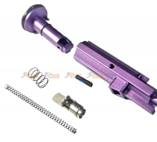 Bow Master CNC Aluminum NPAS Loading Nozzle Set For VFC MP5 GBB (V2) -Purple