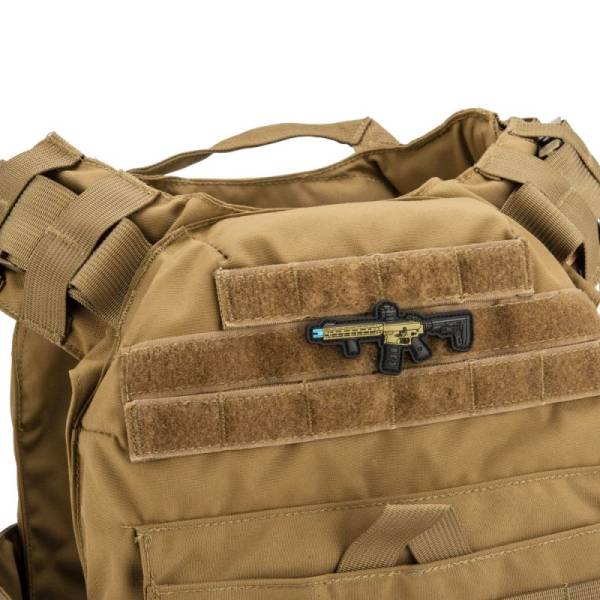 EMG Miniaturized Weapons PVC Morale Patch (Type: Falkor Blitz SBR AR15) - Image 2