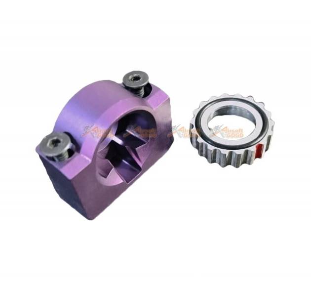 Bow Master Aluminum CNC Chamber Base for GHK AK GBBR - Purple