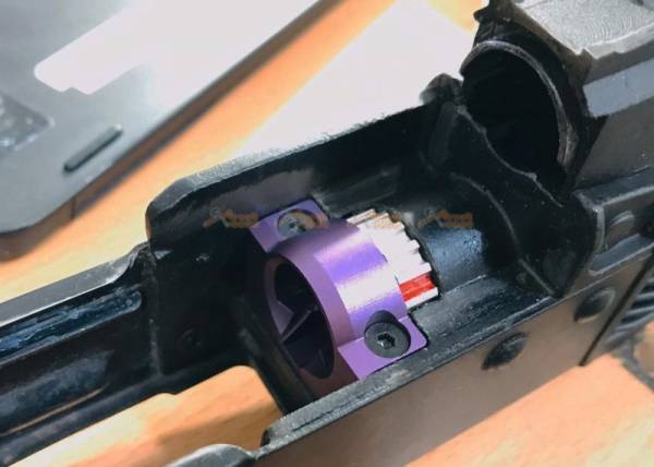 Bow Master Aluminum CNC Chamber Base for GHK AK GBBR - Purple - Image 3